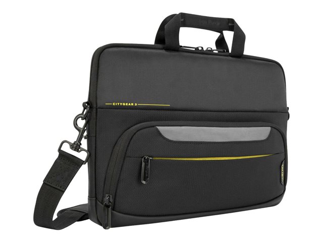 Targus CityGear Slim Topload Laptop Case - Notebook carrying case - 14" - black