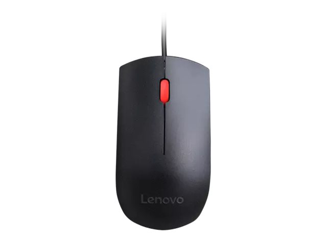 Lenovo Essential - muis - USB - zwart