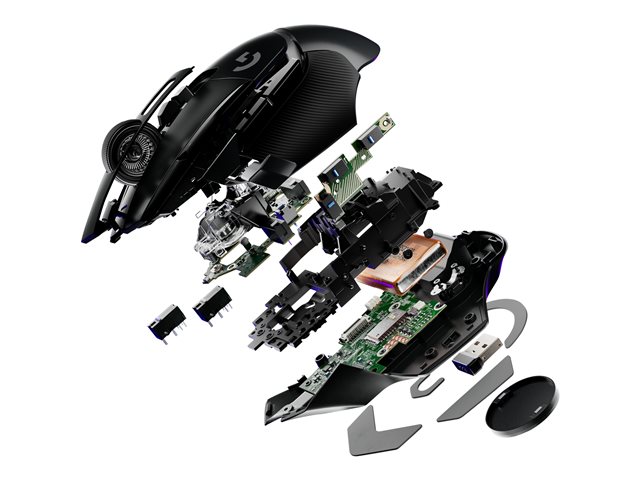 Logitech G G502 X - mouse - USB - black