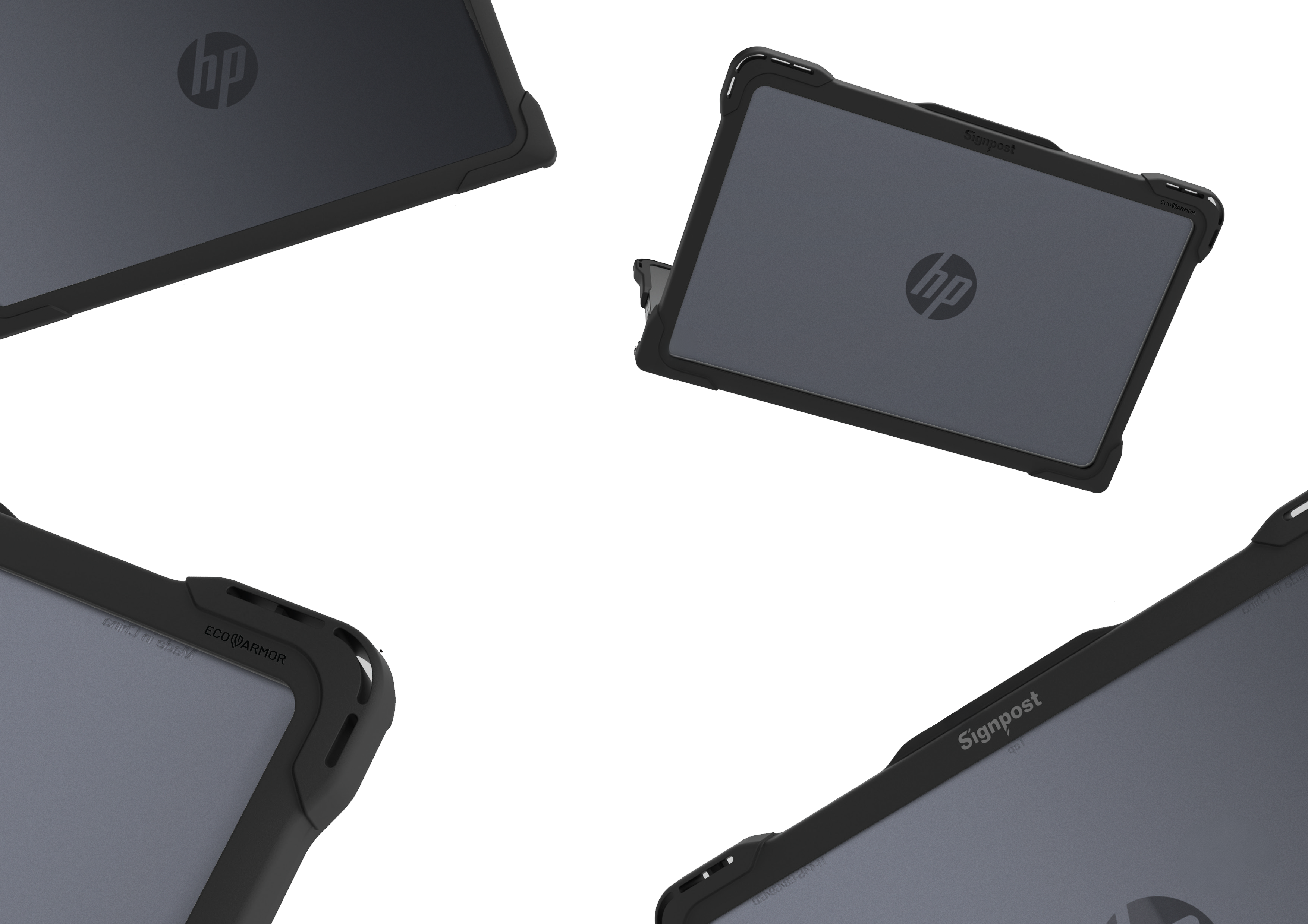 Shock case HP Probook 445 G8, G9 & G10 (Gray)