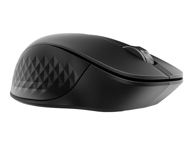 HP 435 - mouse - Bluetooth,2.4 GHz - jack black