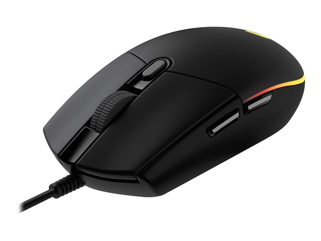 Logitech Gaming Mouse G203 LIGHTSYNC - Mouse - optical - 6 buttons - wired - USB - black