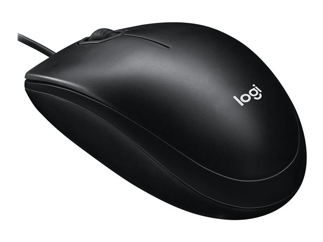 Logitech M100 - Mouse wired USB black